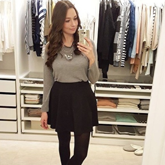 Silver Opal Statement Necklace - Picture 7 of 8